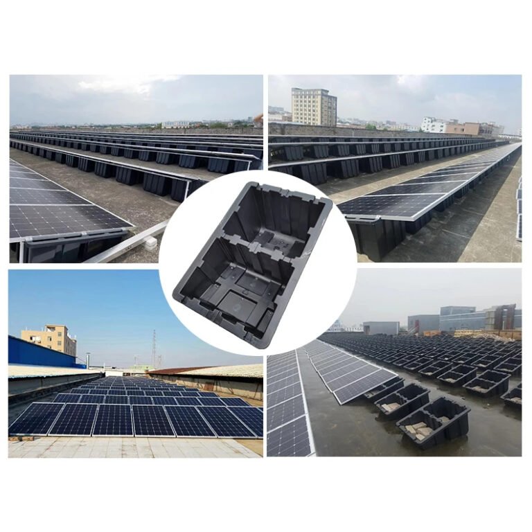 HDPE Plastic Solar Ballast Mounting System (2)