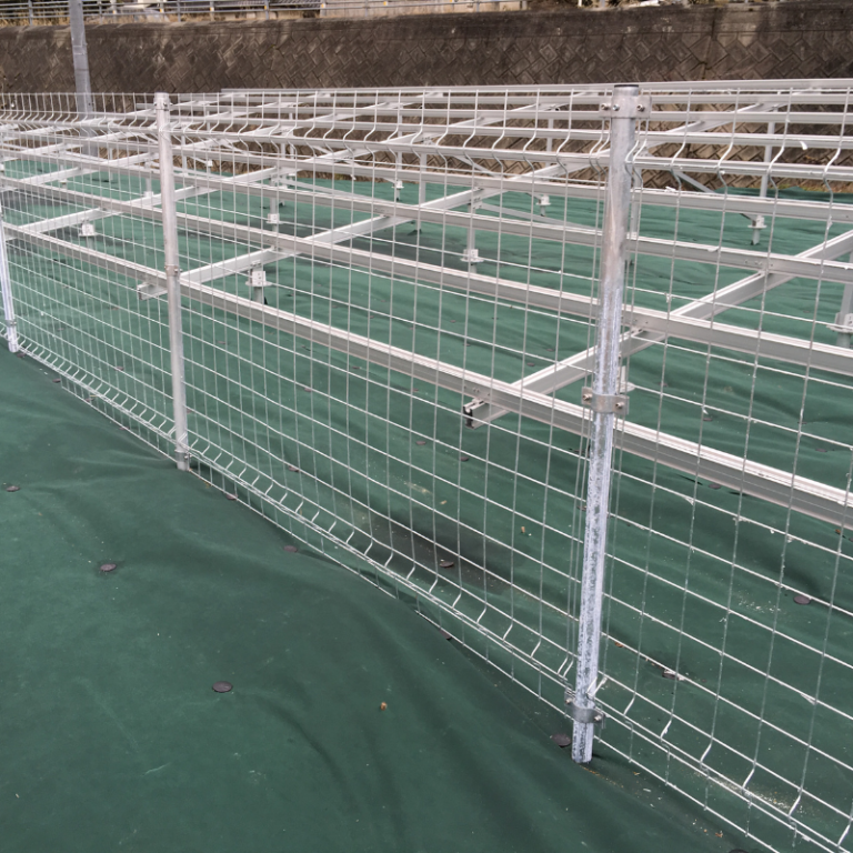 Hot Dip Galvanizing Fencing Panels for Ground Mount Solar System (1)