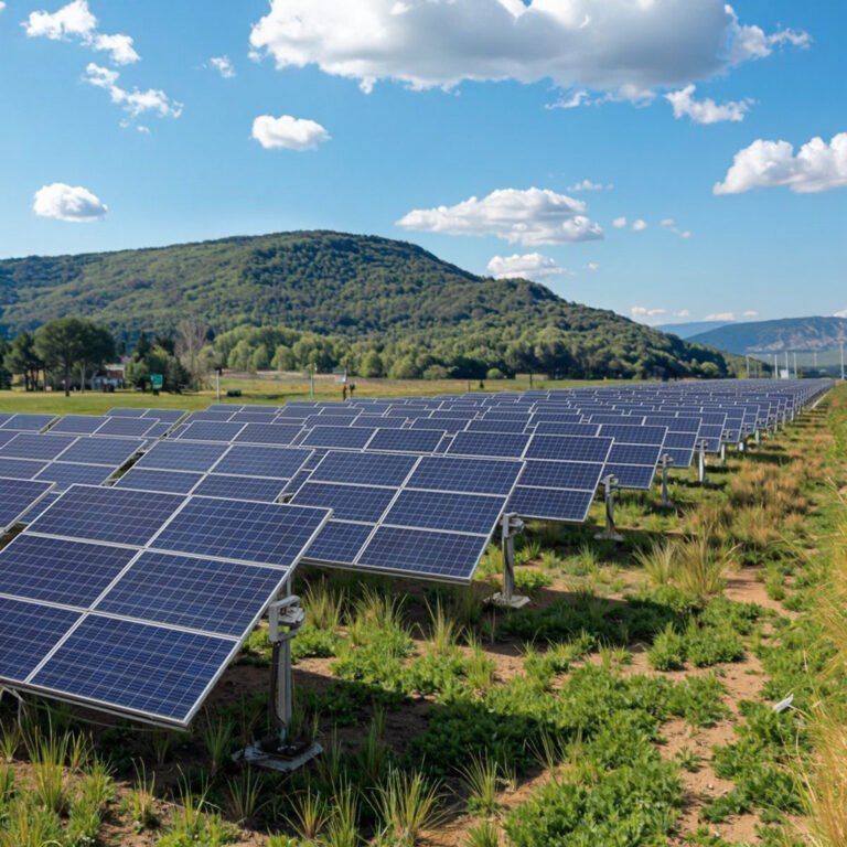 Ground Mounted Solar Racking System 1