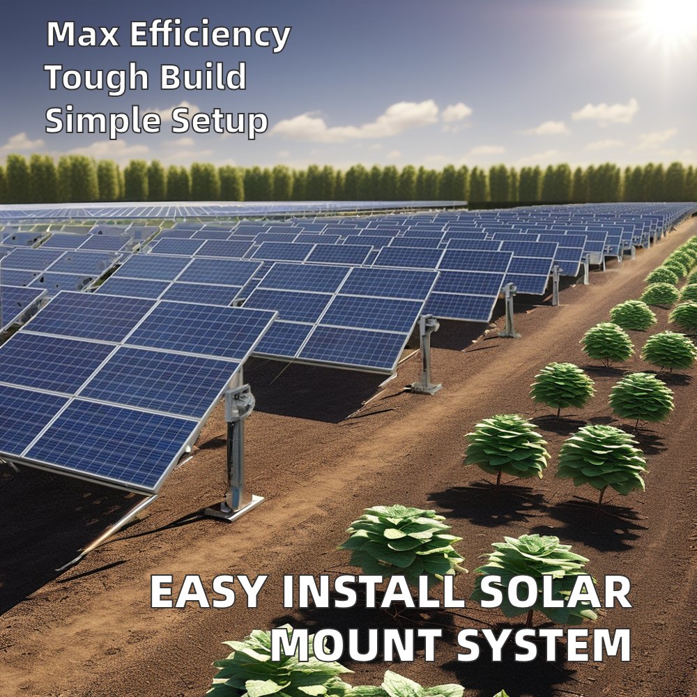Ground Mounted Solar Racking System 2