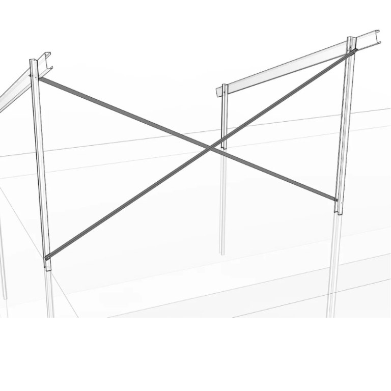 Type C Zinc-Aluminum Magnesium Photovoltaic Brackets (2)